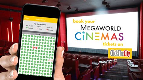 Buy Tickets: Megaworld Cinemas is Now Online at ClickTheCity.